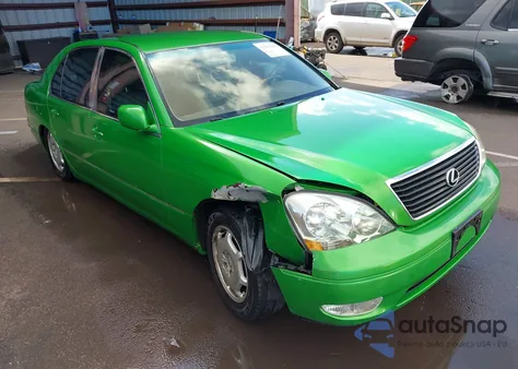 2002 Lexus Ls 430 z USA, uszkodzony, nr VIN JTHBN30F320066687